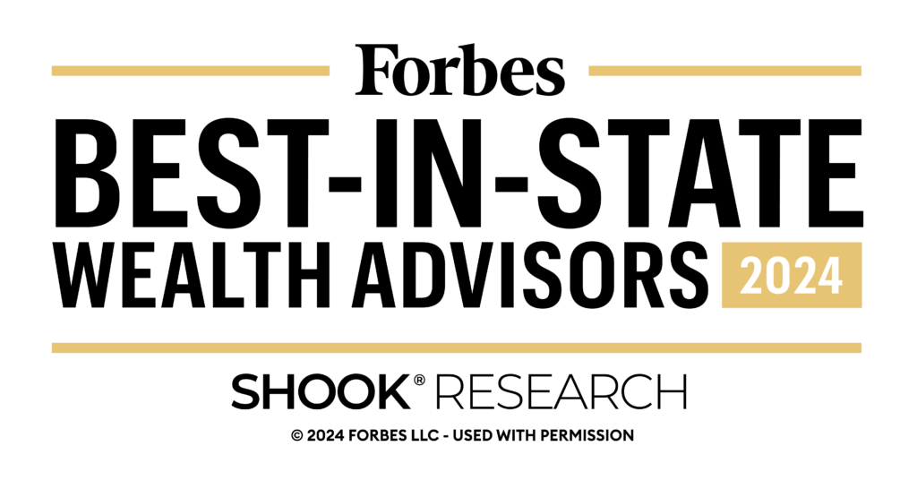 Banner highlighting Fontana Financial Planning as Forbes Best in State Wealth Advisors 2024, recognizing excellence in financial planning in Dallas, TX 7