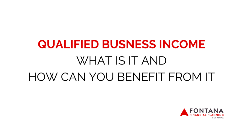 QUALIFIED BUSNESS INCOME