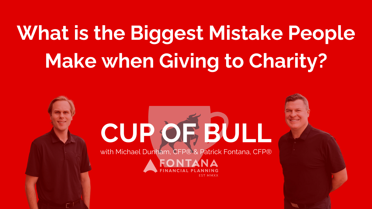 What is the Biggest Mistake People Make when Giving to Charity?